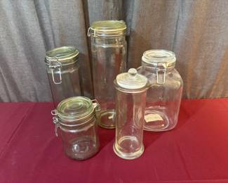 Glass Jars Canisters
