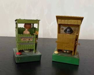 Vintage Outhouse Toys From The 60s 70s Ladies Only Bath House