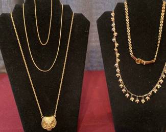 Gold Toned Necklaces 