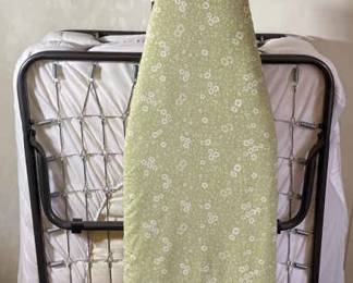 Wooden Ironing Board And Roll Away Cot