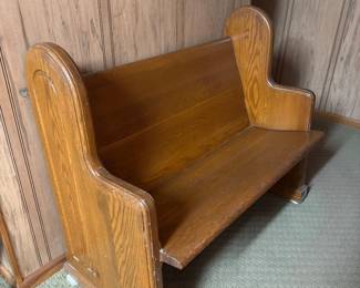 Church bench 