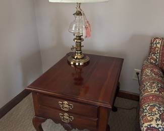 Pair of end tables 
