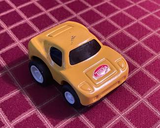 Vintage Tonka Die Cast Yellow Race Car Japan Racing