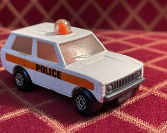vintage 1975 Matchbox Lesney Rolamatics #20 Police Patrol Range Rover toy car