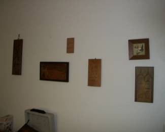 Shown on actual wall