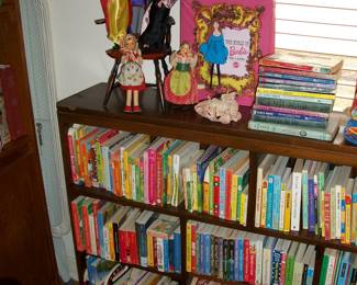 Low Bookcase ; Books