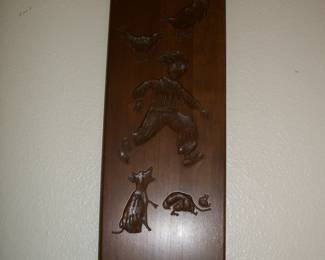 Carved wood Artwork