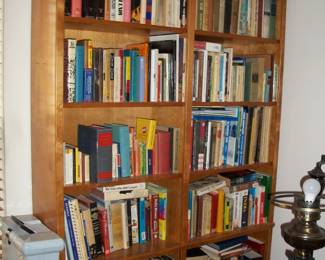 Double Bookcase ; Books