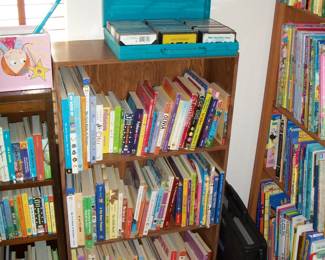 Low Bookcase ; Books.