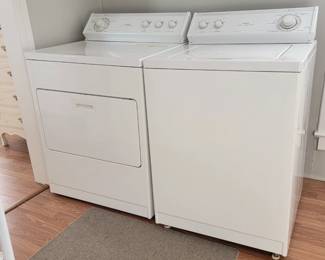 Whirlpool washer and dryer