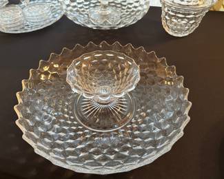 American Fostoria Shrimp and Dip