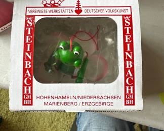 German Steinbach ornaments 