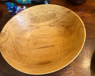 Nice carved burl bowls
