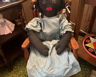 Signed Folk Art Dolls 