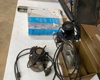 Router and miscellaneous tools 