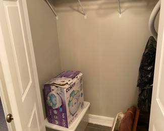 Hall closet 