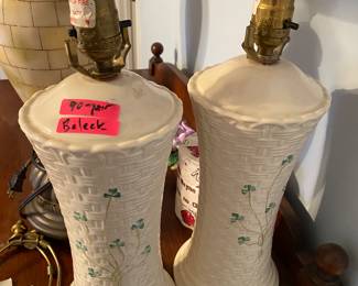 Pair Baleek  Lamps