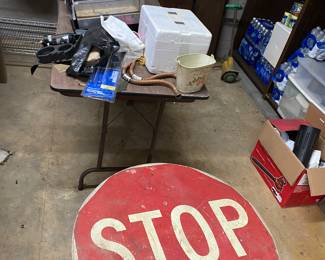 Stop Sign Table