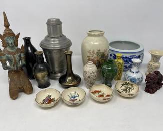 150 AntiqueThaiHinduBronzeMiniCollection  