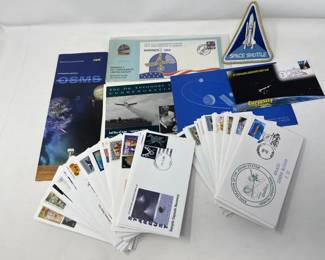 49 AeronauticalSpaceShuttleStampsandMemorabilia 