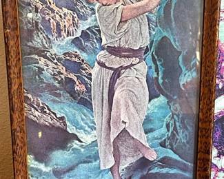 190 1923MaxfieldParrishTheCanyonKnightDeathandTheDevil