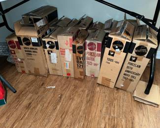 Mattel boxes
