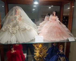 "Empress Bride" Bob Mackie Barbie & "In The Pink" - both with boxes!