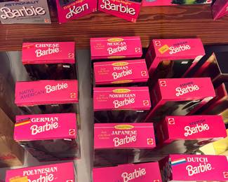 International Barbies - zoom in on these