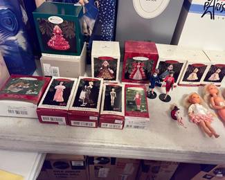 Barbie Hallmark Keepsake ornaments