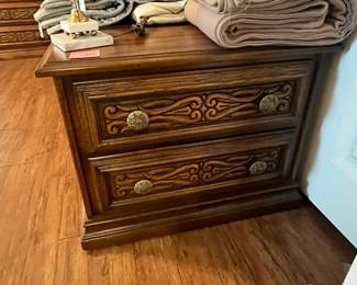 Pair of matching night stands