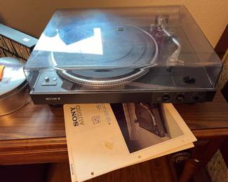 Sony turntable - has issues