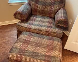 Chair & ottoman