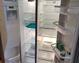 Clean, cold & a working icemaker!