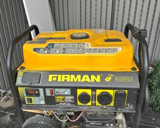 Firman 3650 portable generator 