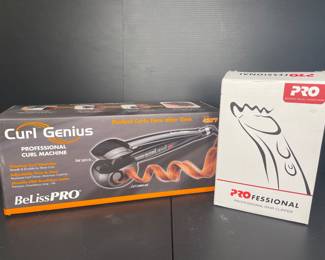 BelissPro curl machine and PROfessional hair clipper 