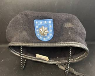  U.S. Army Infantry Regiment black wool beret