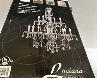 Luciana crystal chandelier 