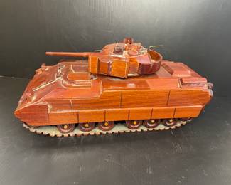 Wood M2 Bradley Fighting Vehicle  model