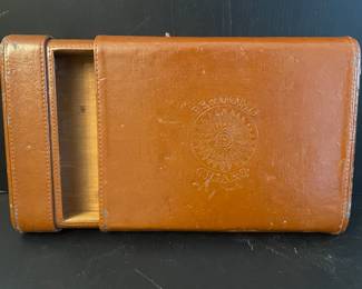 Perdomo Cigars Brown Leather Humidor Case 