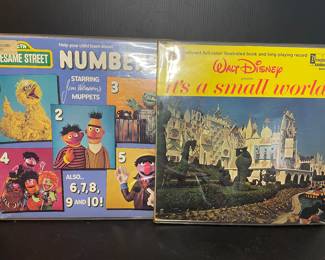Vintage Walt Disney & Sesame Street album book