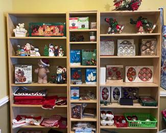 Holiday decor, lights, ornaments, and more! 