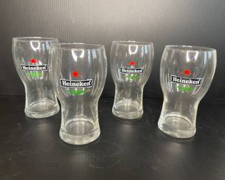 Heineken beer glasses 