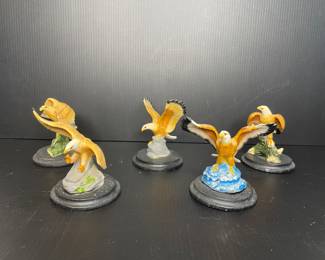 Eagle figurines 