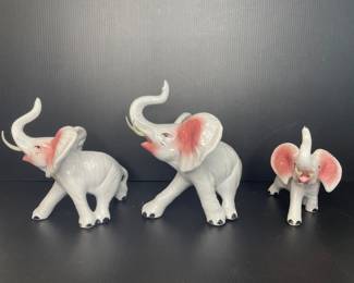 Elephant figurines