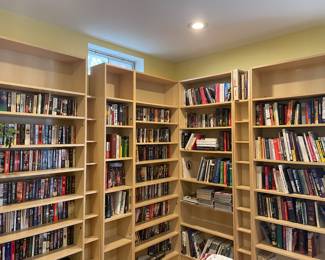 Large collection of books including novels, travel, educational and more 