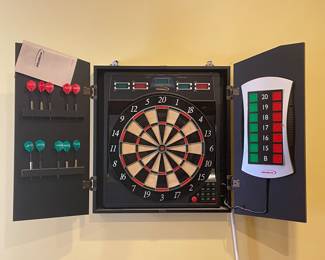 Halex dart board cabinet 