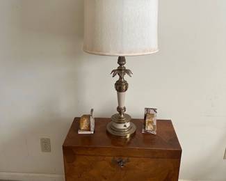 small table with storage