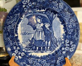 Antique Wedgewood April Plate