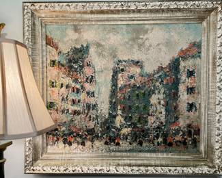 Original Oil on Canvas, signed, probably Jean Remy