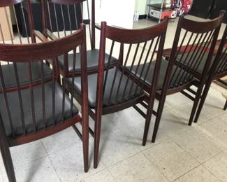 MCM Rosewood - Denmark, set of 6 chairs